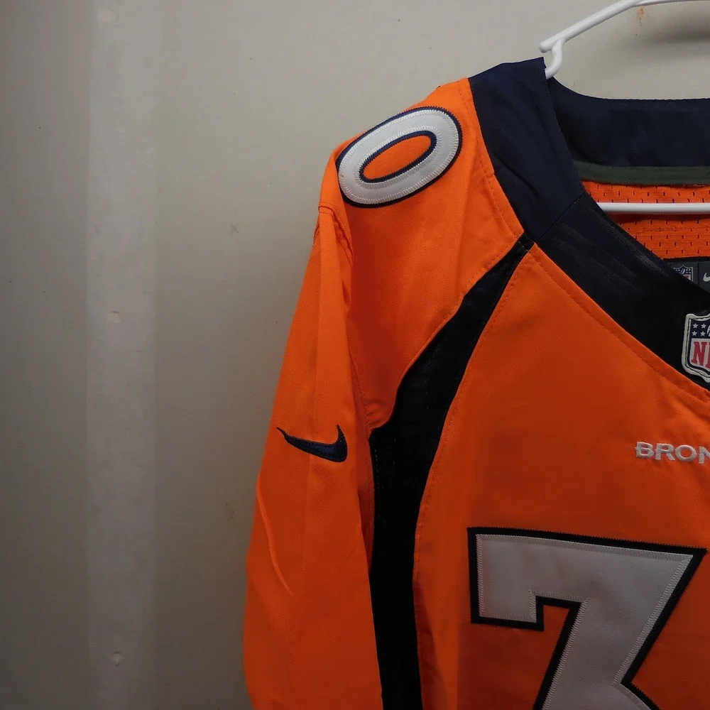Nike Denver Broncos Phillip Lindsay 30 On Field Jersey Mens 52‎ Orange Navy